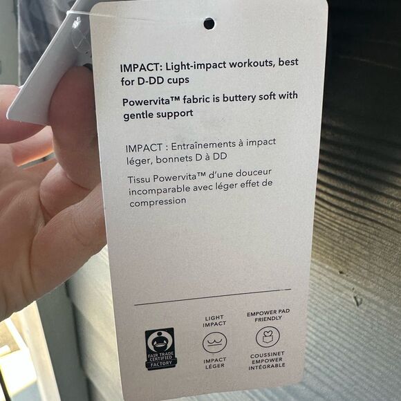 Athleta Conscious Crop Printed Camo D-DD+ Size L - Picture 10 of 11